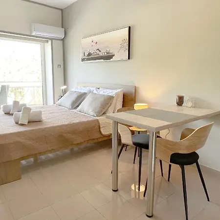 Rhodes Central: King Bed Studio Rhodes City Buitenkant foto
